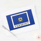 Vermont Rechteckiger Aufkleber (Umschlag)
