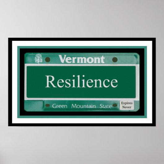 Vermont - Resilienz.2 Poster (Vorne)