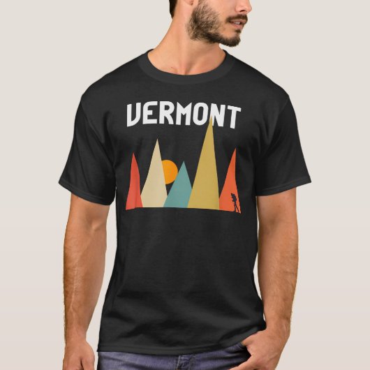 Vermont Retro T-Shirt (Vorderseite)