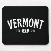 Vermont Retro Vintag VT Mousepad (Vorne)