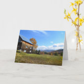 Vermont-Scheunen-Anmerkungs-Karte Karte (Gelbe Blume)