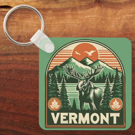 Vermont Schlüsselanhänger (Vorderseite)