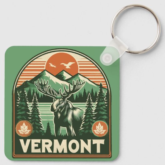 Vermont Schlüsselanhänger (Rückseite)