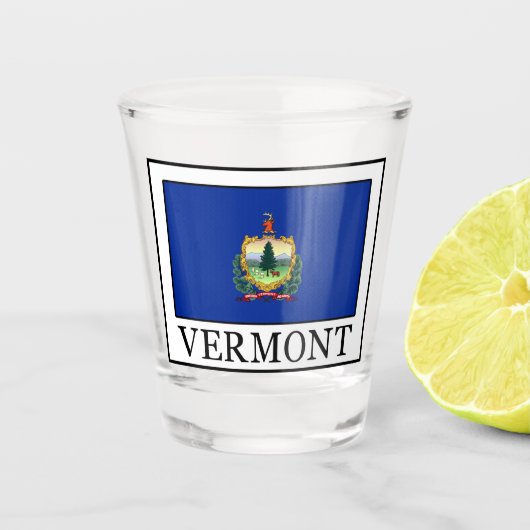 Vermont Schnapsglas (Vorderseite)