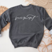 Vermont Script Staat Women's Sweatshirt