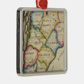 Vermont Silbernes Ornament (Rechts)