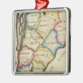 Vermont Silbernes Ornament (Links)