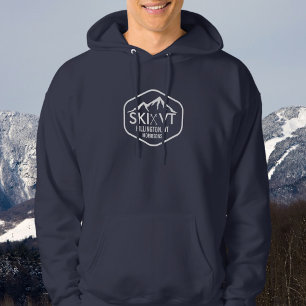 Vermont Ski fahrendes Killington Stowe Okemo Hoodie