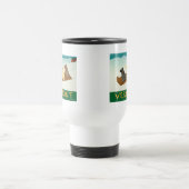 Vermont Sled dogs-Travel Mug-Stephen Huneck Reisebecher (Mittel)