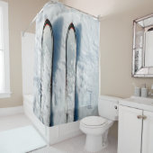 Vermont Snow Ski Duschvorhang (Beispiel)