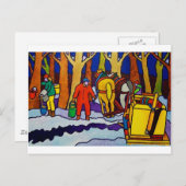 Vermont Spring J von Piliero Postkarte (Vorne/Hinten)