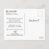 Vermont Staat Destination Moving Ankündigung (Rückseite)