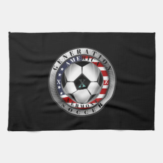 Vermont Staat Generation X American Soccer Geschirrtuch