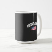 Vermont-Staat Kaffeetasse (VorderseiteRechts)