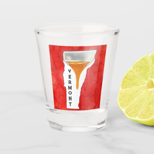 Vermont Staat Schnapsglas (Vorderseite)