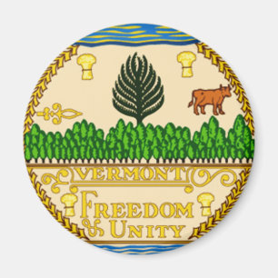 Vermont Staat Siegel Magnet