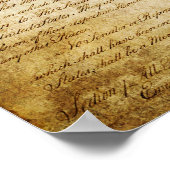 Vermont Staat Siegel Poster (Ecke)