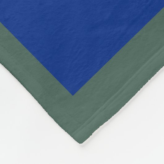 Vermont State Flag Print Patriotc Fleecedecke (Ecke)