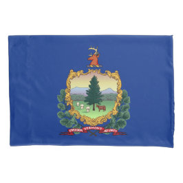 Vermont State Flag Print Patriotc Kissenbezug