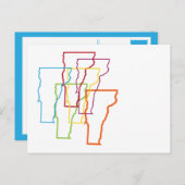 Vermont Stolz Postkarte (Vorne/Hinten)