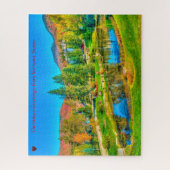 Vermont Stowe Jigsaw Puzzle (Vertikal)