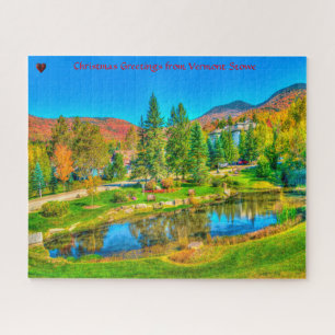 Vermont Stowe Jigsaw Puzzle