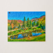 Vermont Stowe Jigsaw Puzzle (Horizontal)