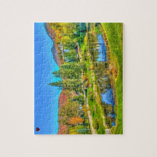 Vermont Stowe Jigsaw Puzzle (Vertikal)