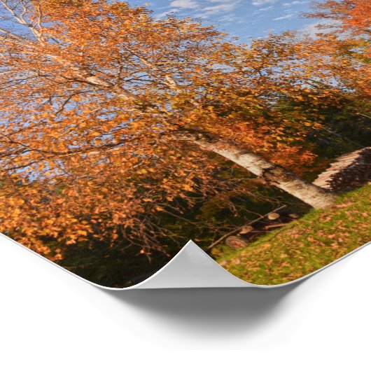 Vermont Sugar House Poster (Ecke)