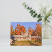 Vermont Sugar House Postkarte (Stehend Vorderseite)