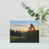 Vermont Sunrise Postkarte (Stehend Vorderseite)