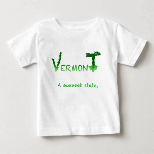 Vermont Sweet Säugling T - Shirt (Vorderseite)