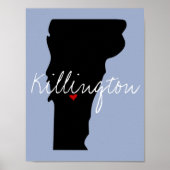 Vermont Town Poster (Vorne)