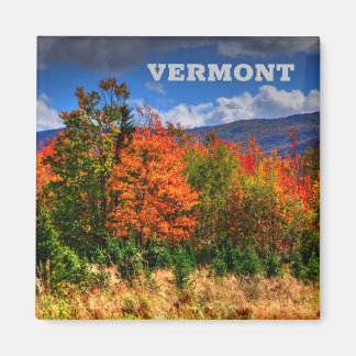 Vermont Travel Magnet zeigt die Farbveränderungen