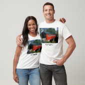 Vermont-überdachte Brücke T-Shirt (Unisex)