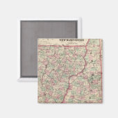 Vermont und New Hampshire 2 Magnet (Vorderseite/Rückseite)