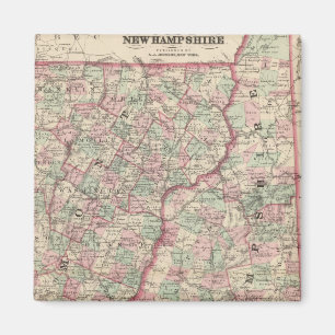 Vermont und New Hampshire 2 Magnet