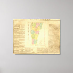 Vermont US Leinwanddruck