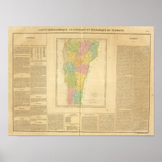 Vermont US Poster (Vorne)