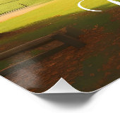 Vermont USA Herbstszene Poster (Ecke)