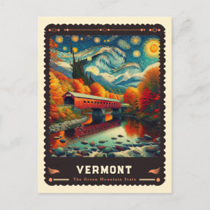 Vermont Vincent Van Gogh Inspiriert Postkarte