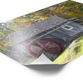 Vermont Vintag Gristmill Fotodruck (Ecke)
