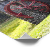 Vermont Vintag Gristmill Poster (Ecke)