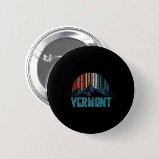 Vermont Vintag Souvenir Button (Vorne & Hinten)