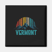 Vermont Vintag Souvenir Magnet (Vorne)