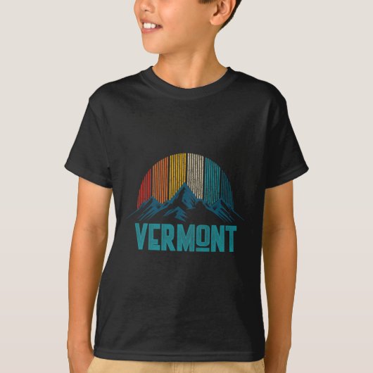 Vermont Vintag Souvenir T-Shirt (Vorderseite)