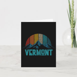 Vermont Vintage Andenken Karte