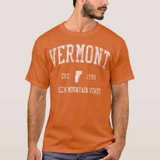 Vermont Vintage Sports Design Mädchen T-Shirt