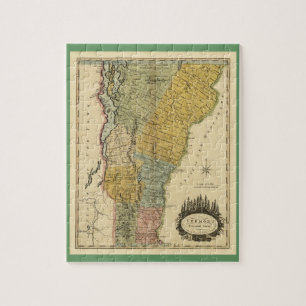 Vermont, von der tatsächlichen Übersicht - Vinta Puzzle