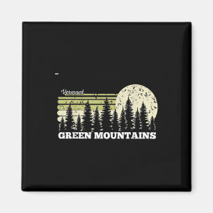 Vermont Wandern Grüne Berge Bäume Natur Wald Magnet
